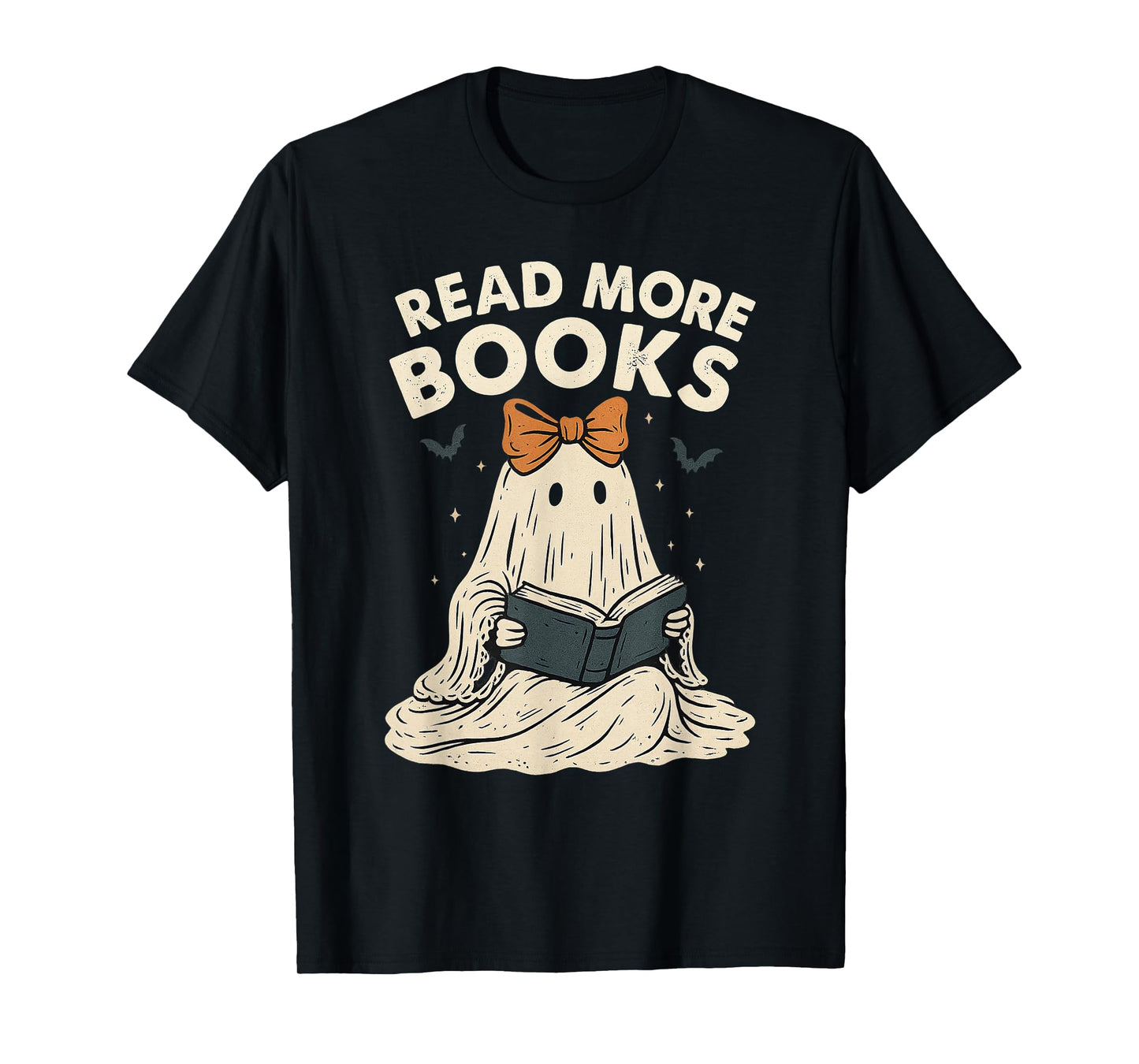 Read More Books Spooky Boo Book Lovers Halloween Late Night T-Shirt