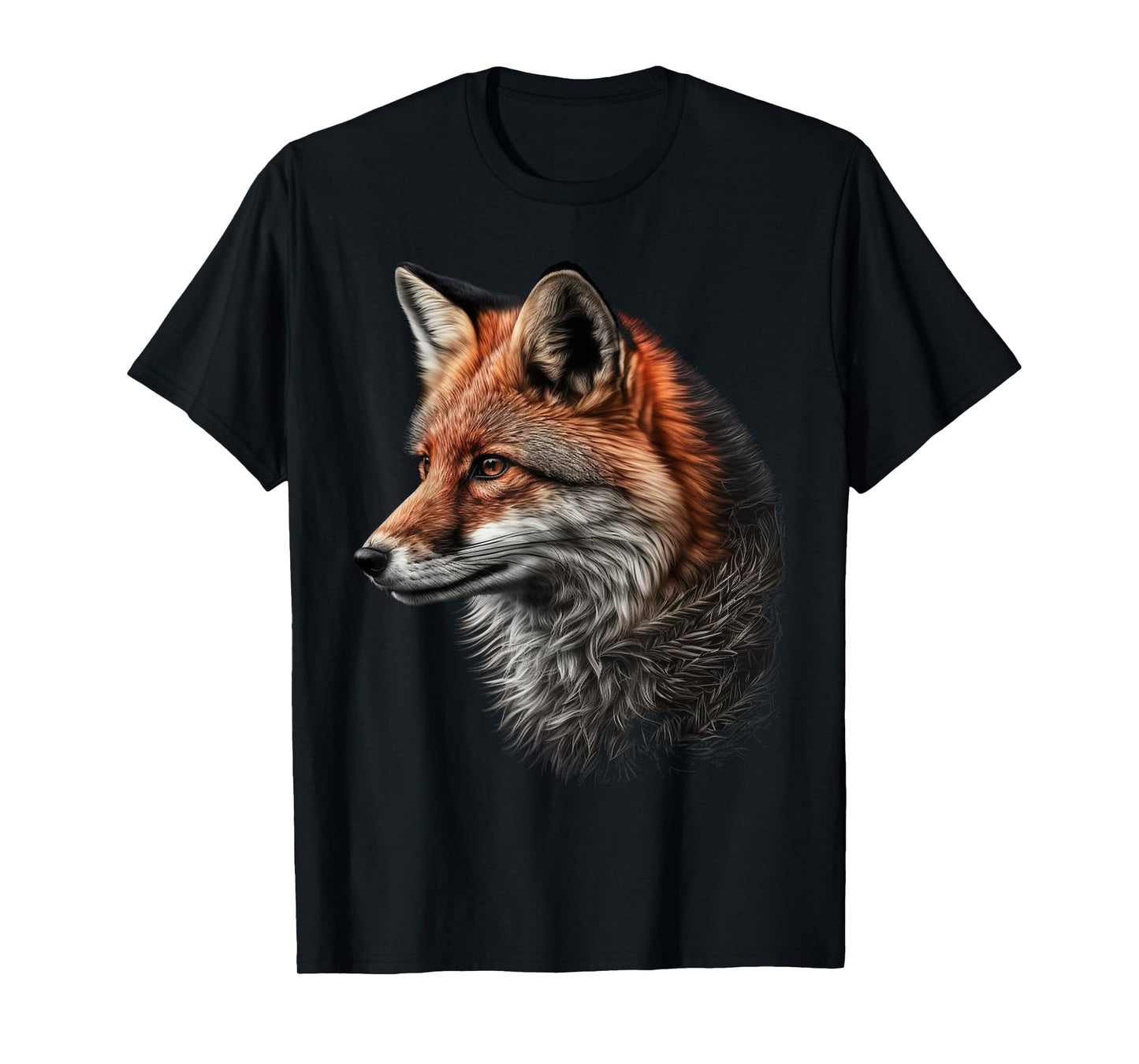 Fox motif, animal lovers, animal print, fox T-Shirt