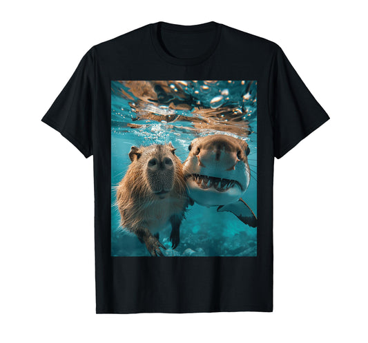 Funny Graphic Capybara T-Shirt