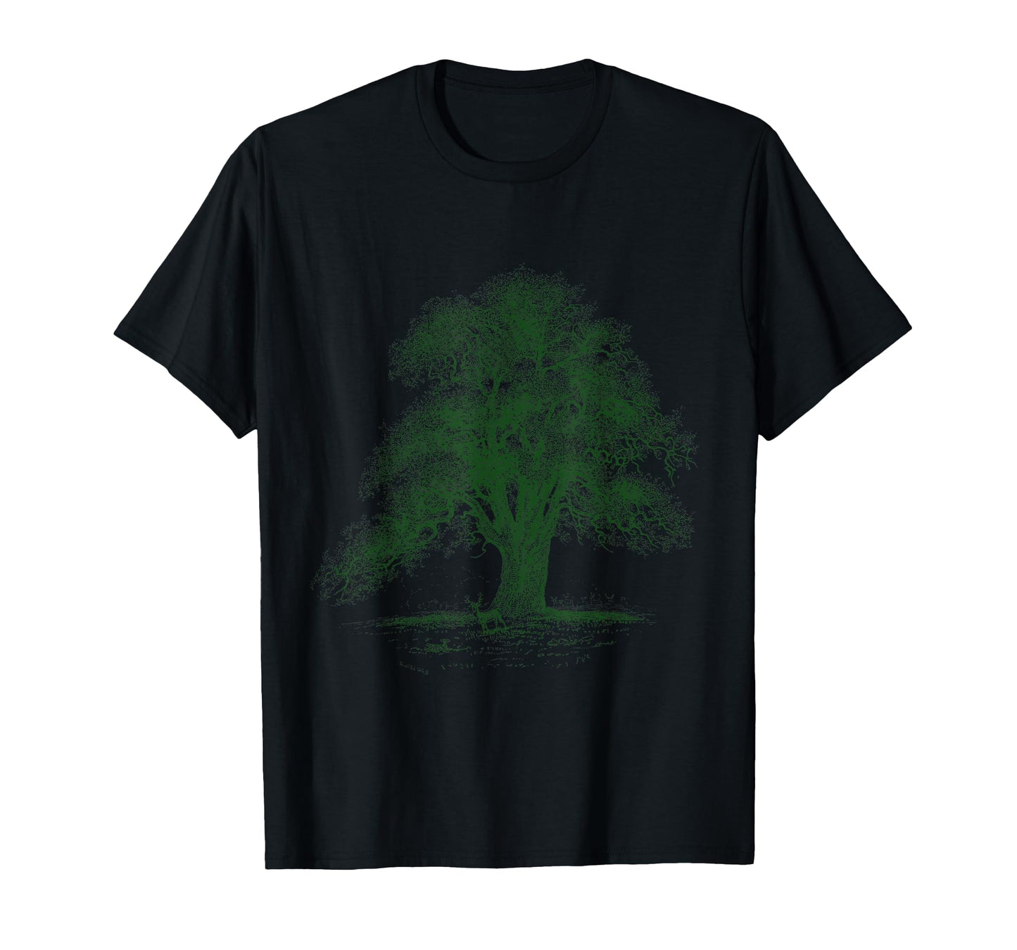 Oak Tree T-Shirt. Tree Natural Oak Tree Woodsman Tee