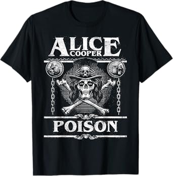 Alice Cooper – Poison Label T-Shirt