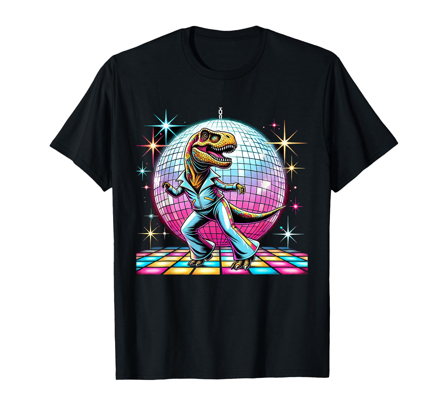 Aesthetic T-Rex Disco T-Shirt