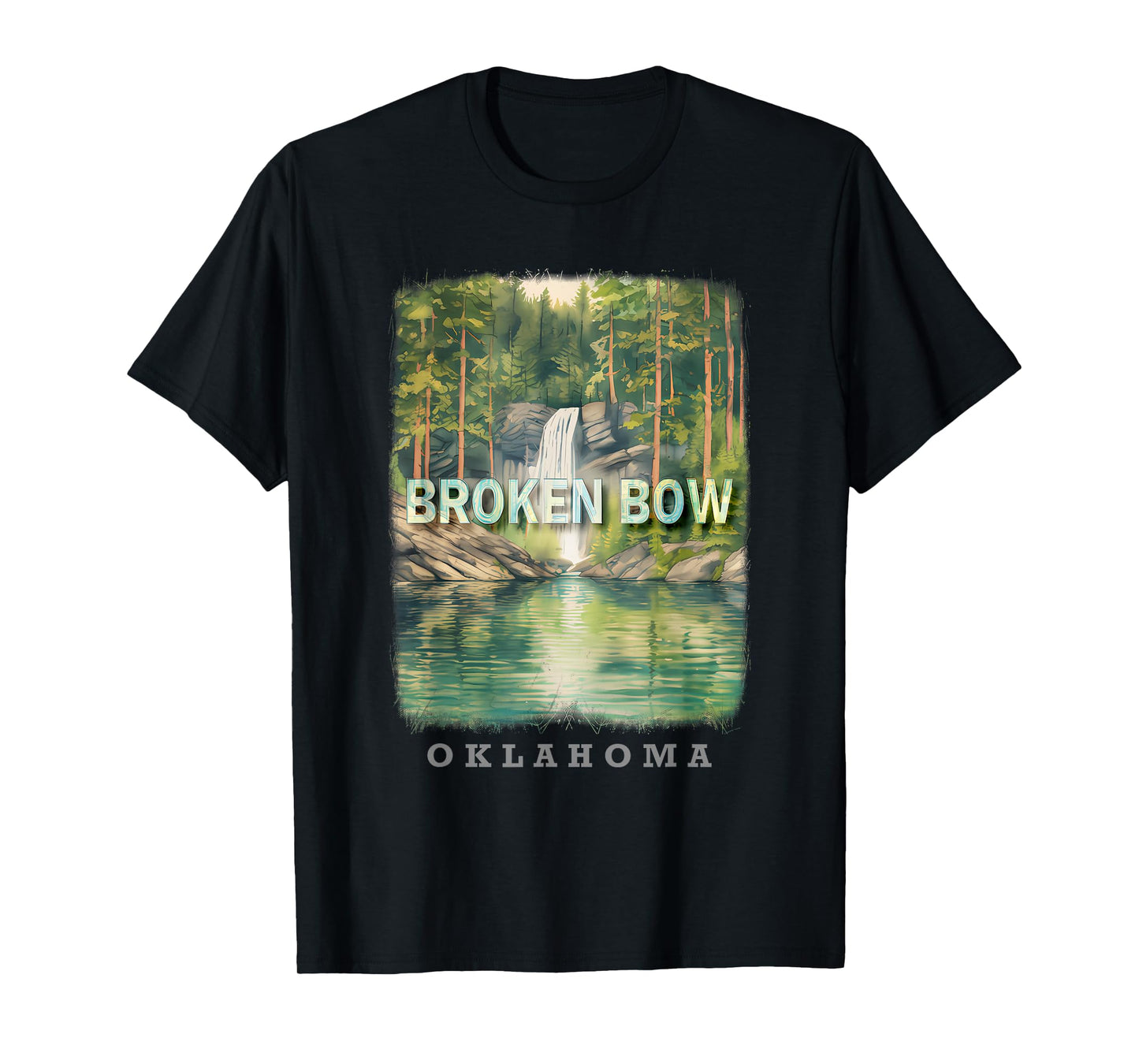 Broken Bow Oklahoma OK Nature's Oasis SD373 T-Shirt