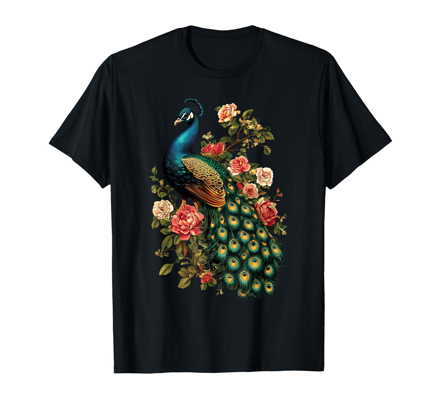 Peacock Flower T-Shirt