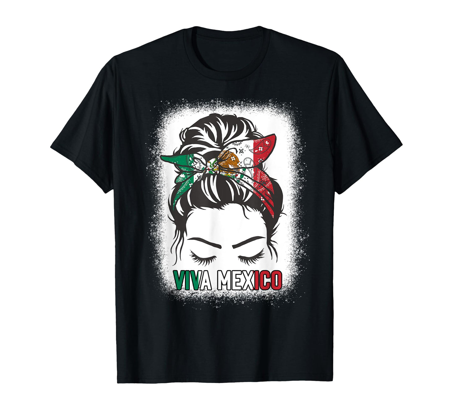 Mexico Independence Day Viva Mexican Flag Pride Hispanic T-Shirt for Women Men