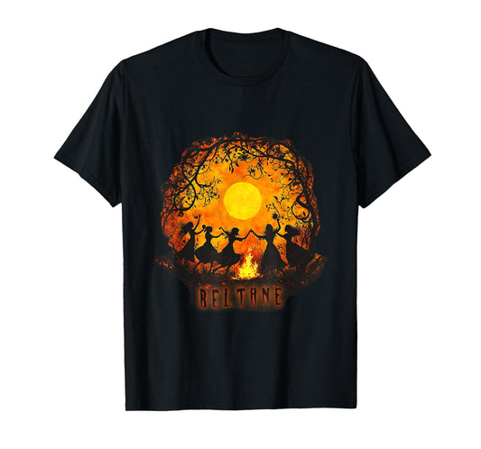 Beltane Fire Celtic Festival of Renewal and Flame T-Shirt