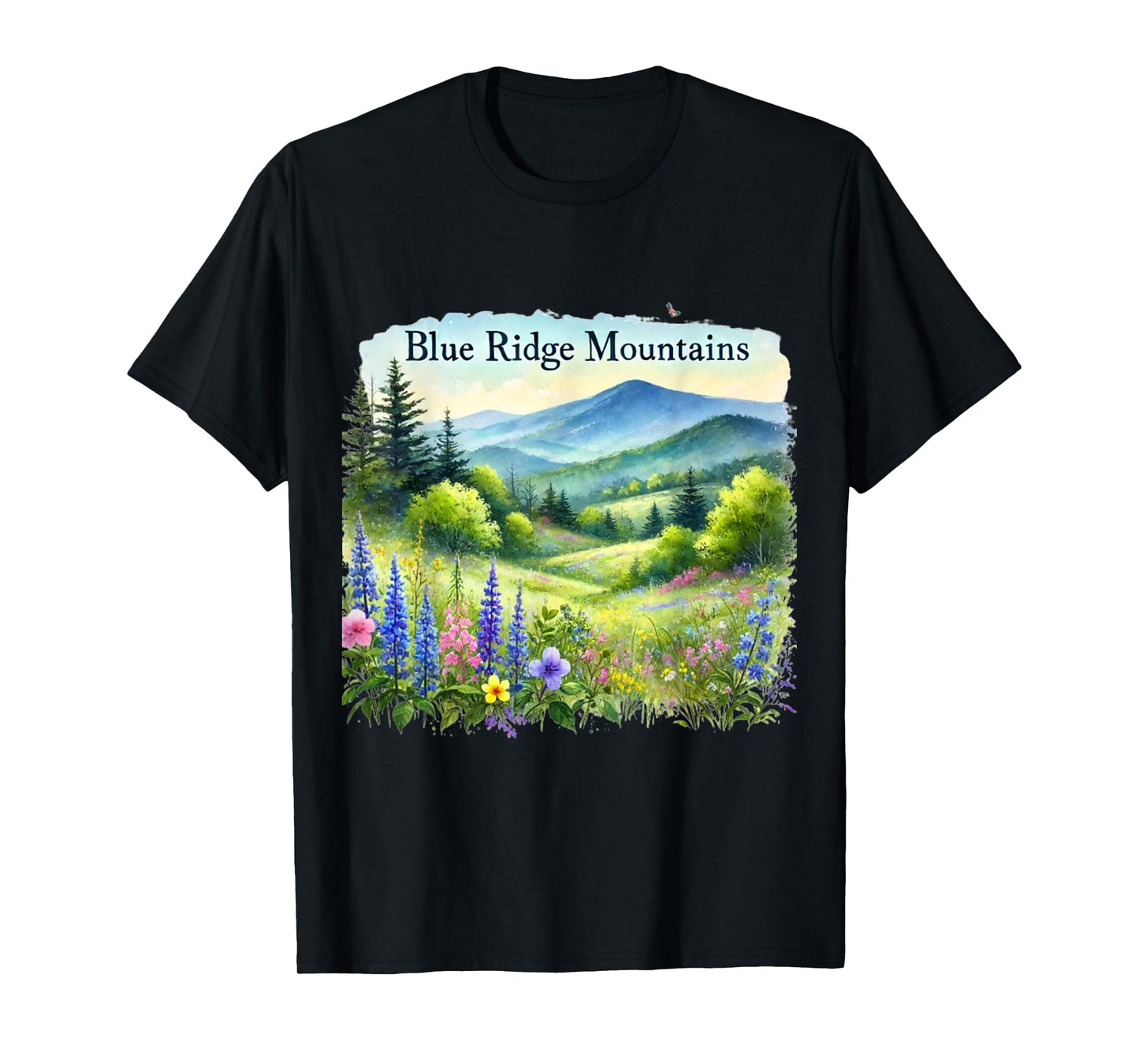 Blue Ridge Mountains Spring T-Shirt