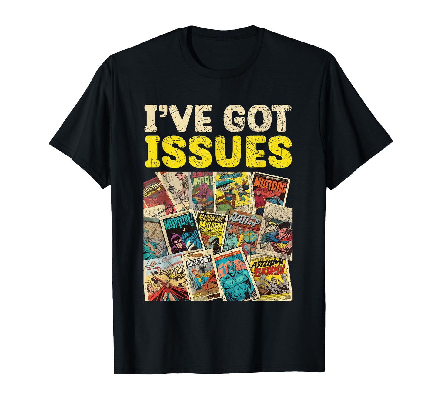 Comic Collector Comic Reader Reading Comic Books T-Shirt