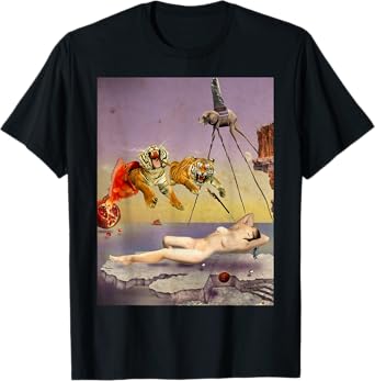 Dream caused by the flight of a bee of Dali T-Shirt