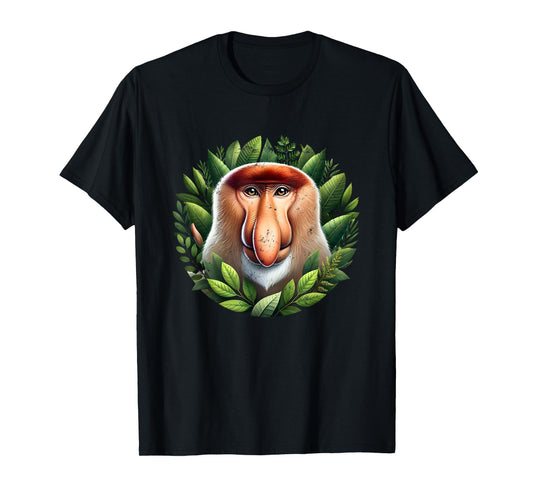 Beautiful Proboscis Monkey T-Shirt