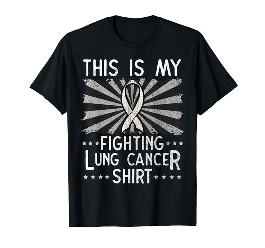 Fighting Lung Cancer Shirt Carcinoma Malignant Tumor Gift T-Shirt