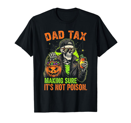 Cool Halloween. Design Featuring a Smiling Skeleton d T-Shirt