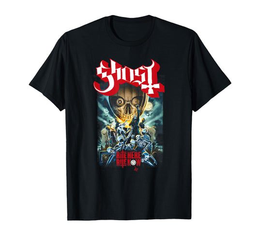 Ghost – Rite Here, Rite Now Poster T-Shirt
