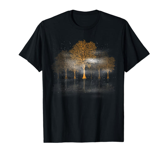 Autumn Outdoor Fall Forest Wildlife Trees Nature T-Shirt