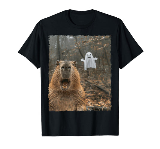 Funny Capybara Halloween T-Shirt