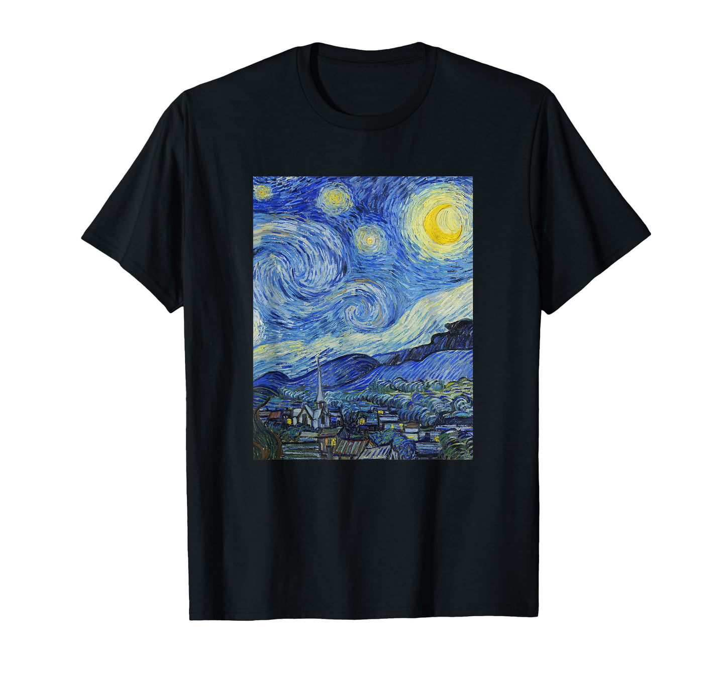 Van Gogh Starry Night Art for Artists T-Shirt