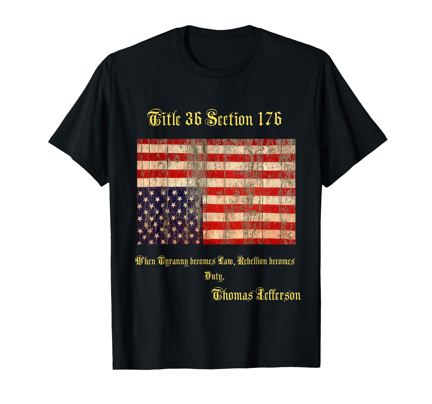 Vintage Upside Down American Flag Distressed Patriot T-Shirt