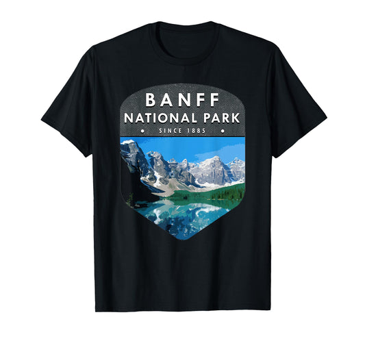 BANFF National Park T Shirt Hiking Tee Wanderlust T-Shirt