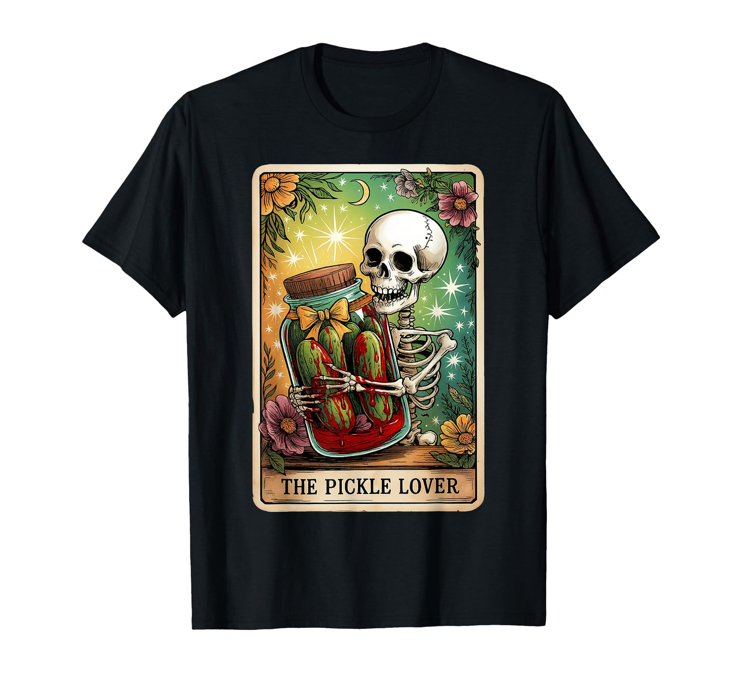 The Pickle Lover Tarot Card T-Shirt
