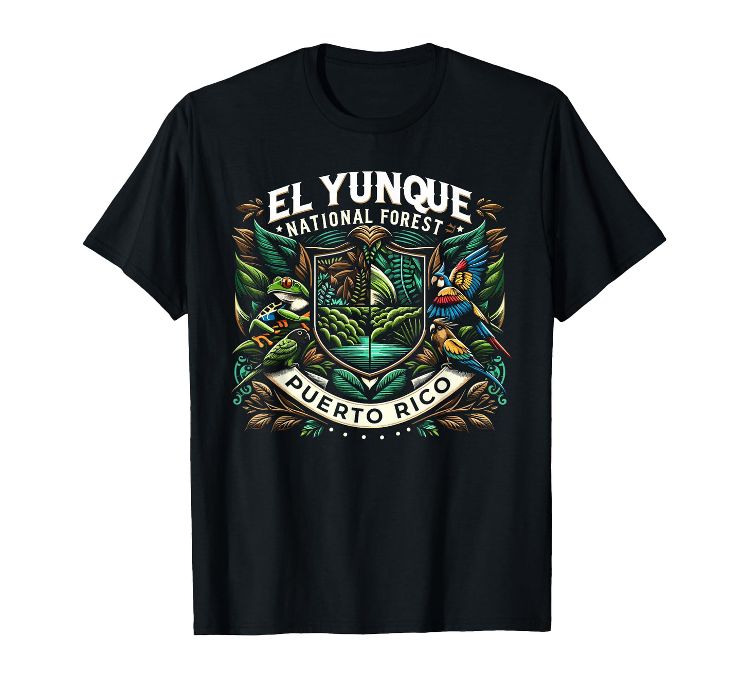 El Yunque National Forest Shirt Wildlife Puerto Rico T-Shirt