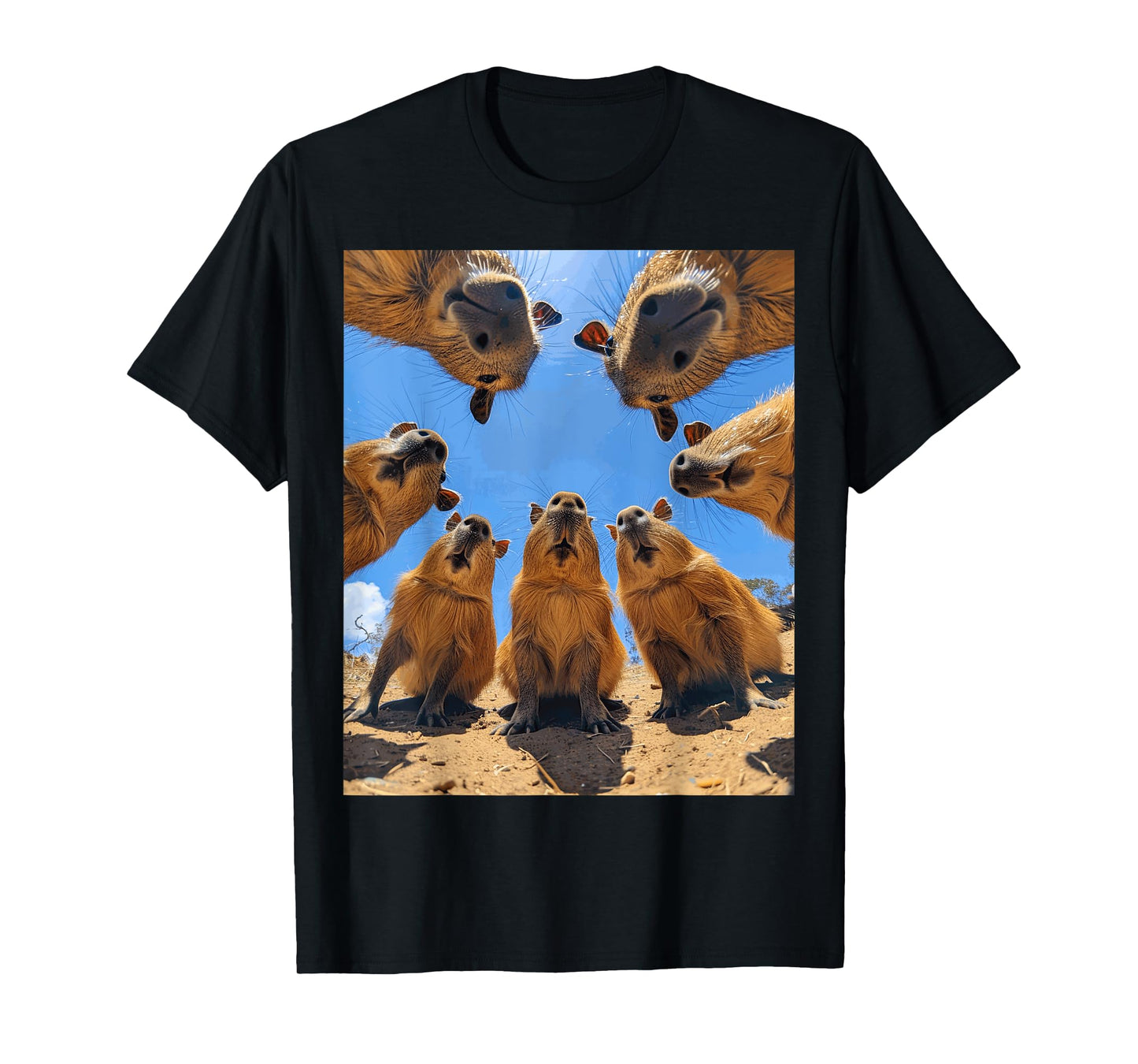 Funny Graphic Capybara T-Shirt