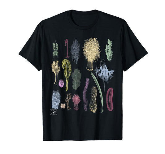 Coral Reef T-Shirt | Oceanography Botanical Sea Life