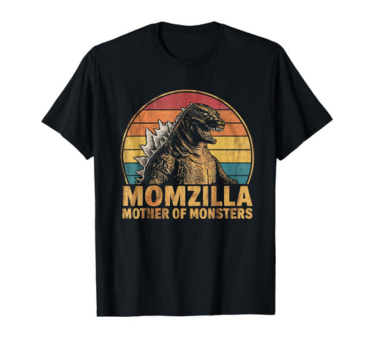 Momzilla Mother Of Monsters Funny Mother's Day Monster T-Shirt