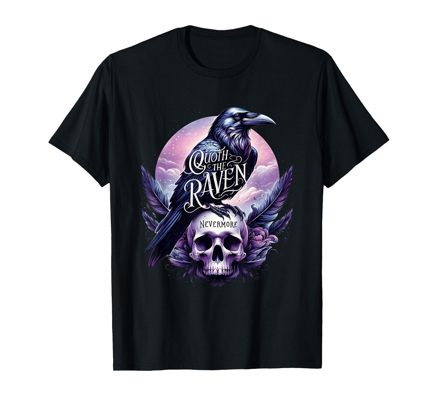 Edgar Allan Poe Nevermore Quoth The Raven T-Shirt
