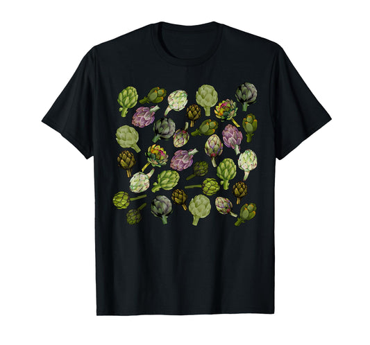 Cottagecore Types Of Artichoke Collection Breed Gardener T-Shirt