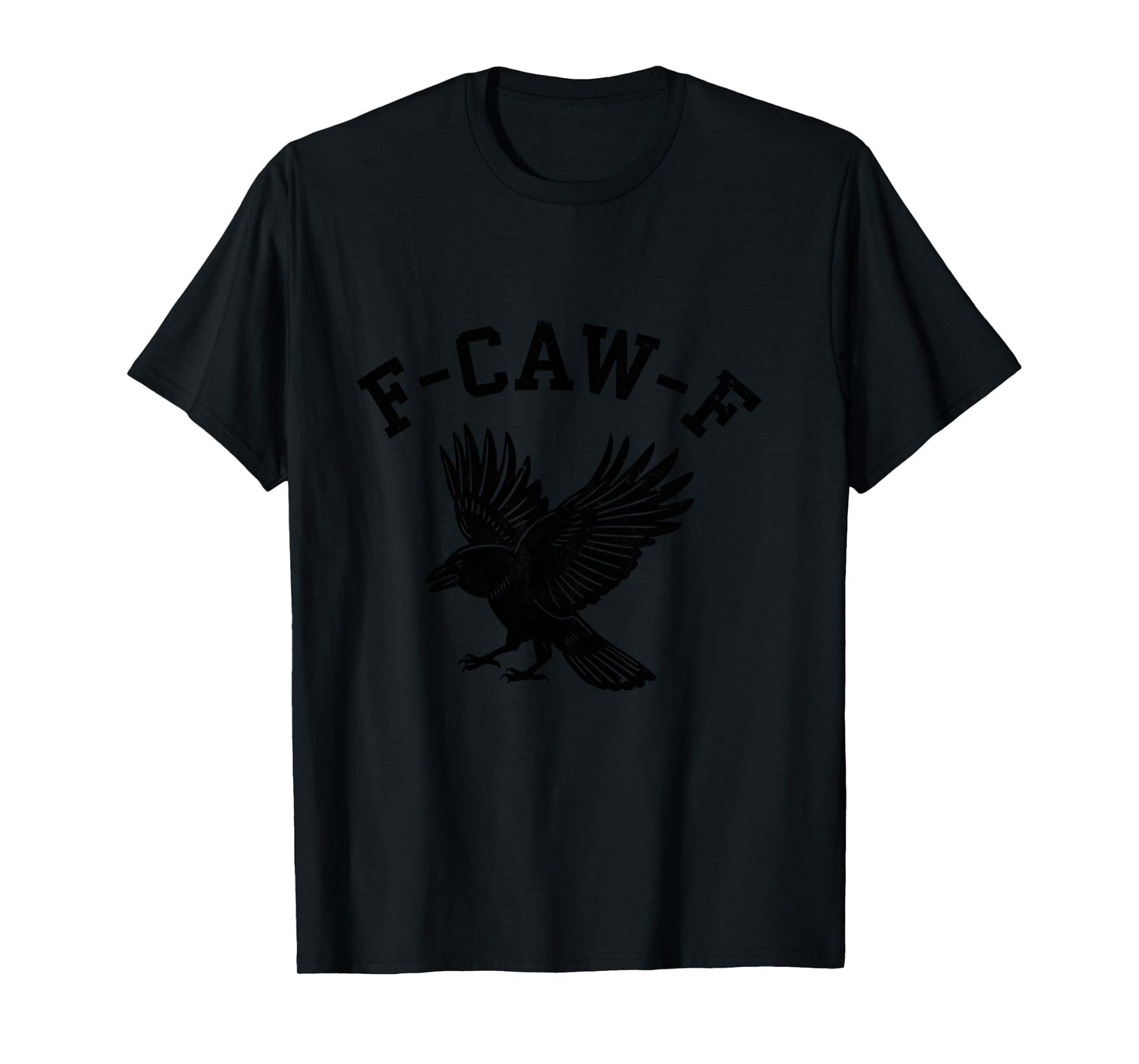Funny F CAW F Crow Long Sleeve T-Shirt
