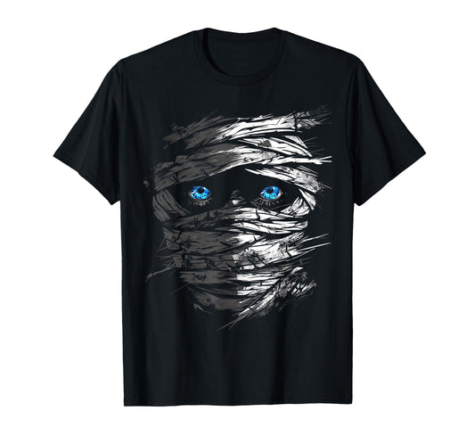 Mummy Costume Halloween Spooky Art Mummy T-Shirt