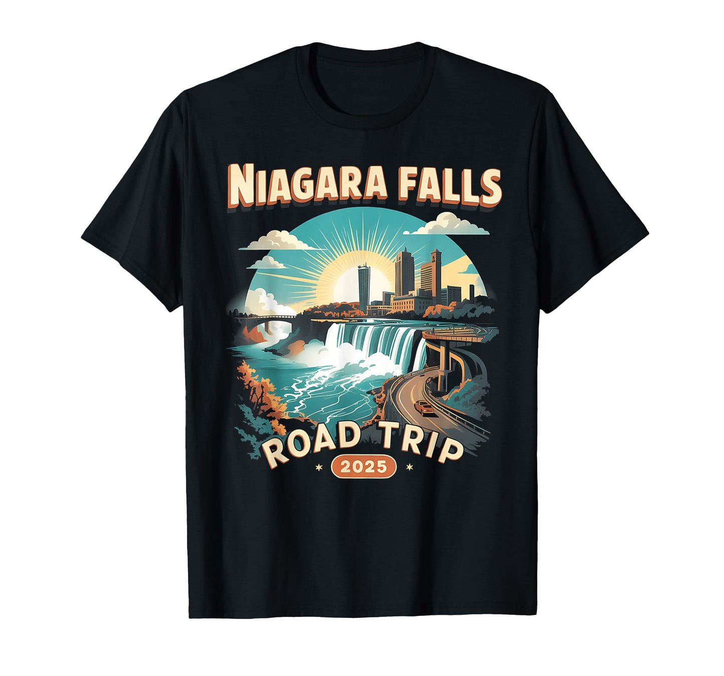 Niagara Falls Road Trip Family Vacation Trip Men Woman T-Shirt