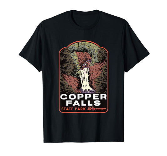 Copper Falls State Park Wisconsin T-Shirt
