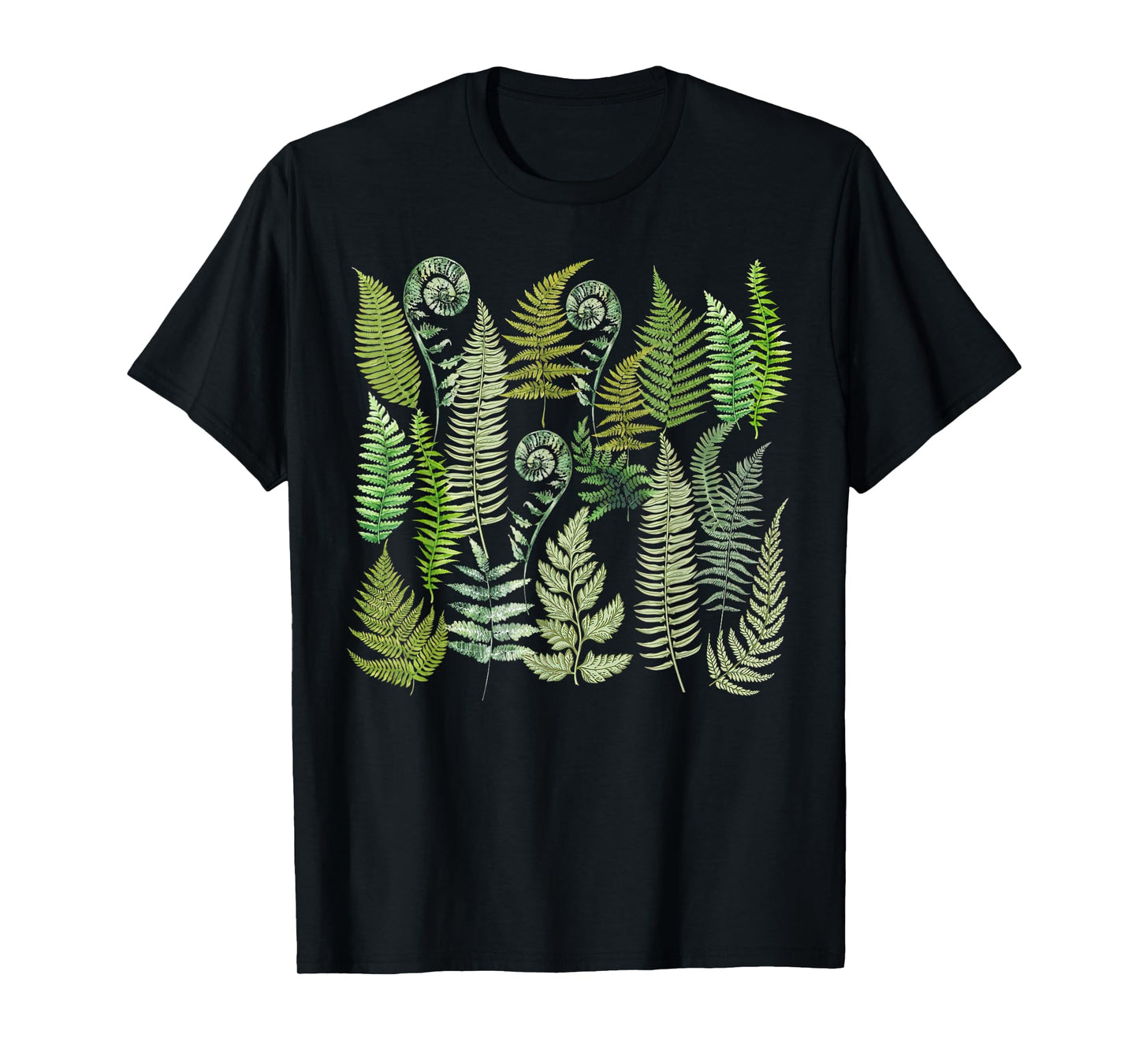 Hawaiian Botanical Fern Leaf Green Plants Botany Ethnobotany T-Shirt