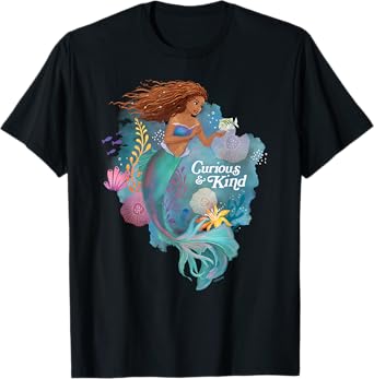 Disney The Little Mermaid Ariel Curious & Kind T-Shirt