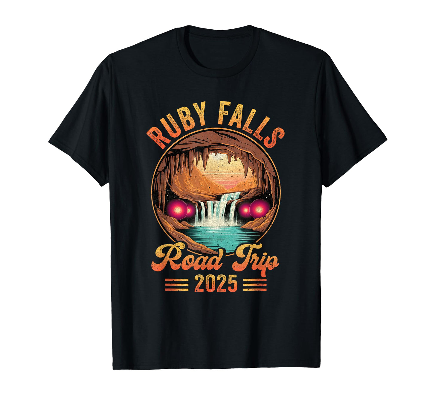Ruby Falls Road Trip 2025 Summer Vacation Family Matching T-Shirt