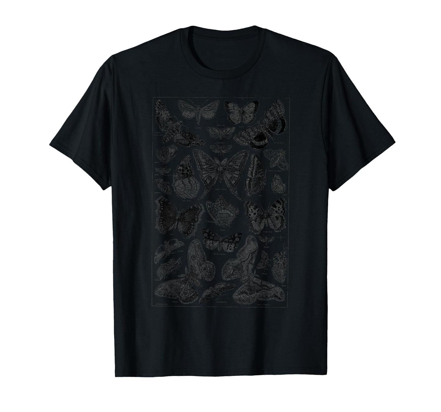 Vintage butterfly Illustration Butterflies Botanical Species T-Shirt
