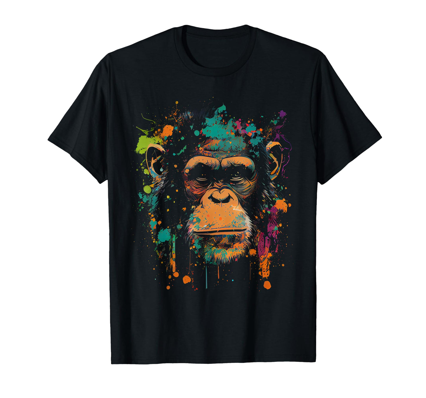 Chimpanzee Monkey Safari Favourite Animal Fan Chimpanzee Fan T-Shirt