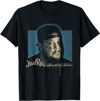 Jelly Roll - Beautifully Broken Portrait T-Shirt