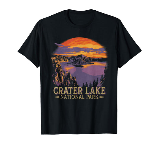 Crater Lake National Park Tshirt Men Women Oregon Mazama T-Shirt
