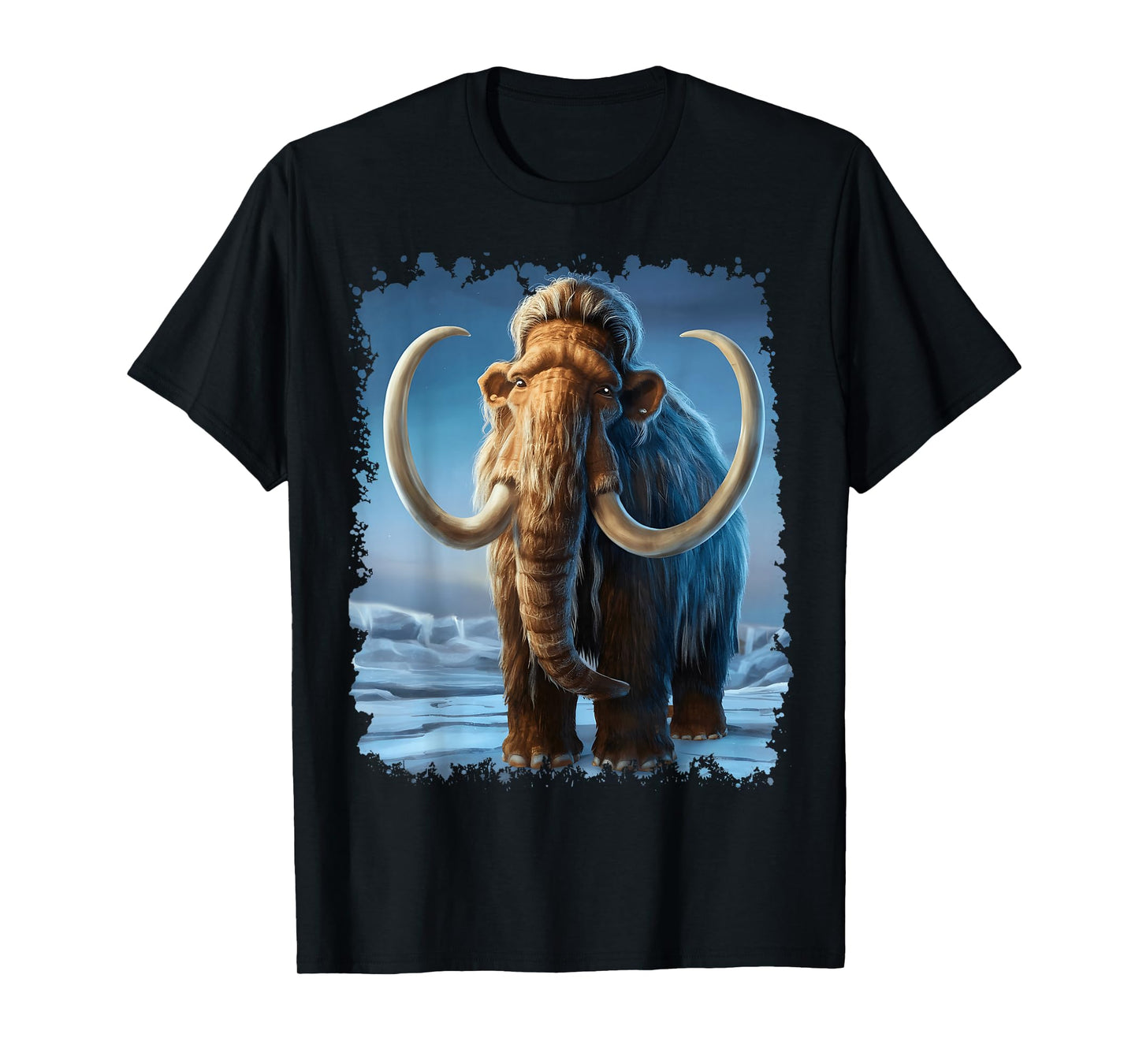 Woolly Mammoth on Ice Men Women Kids T-Shirt