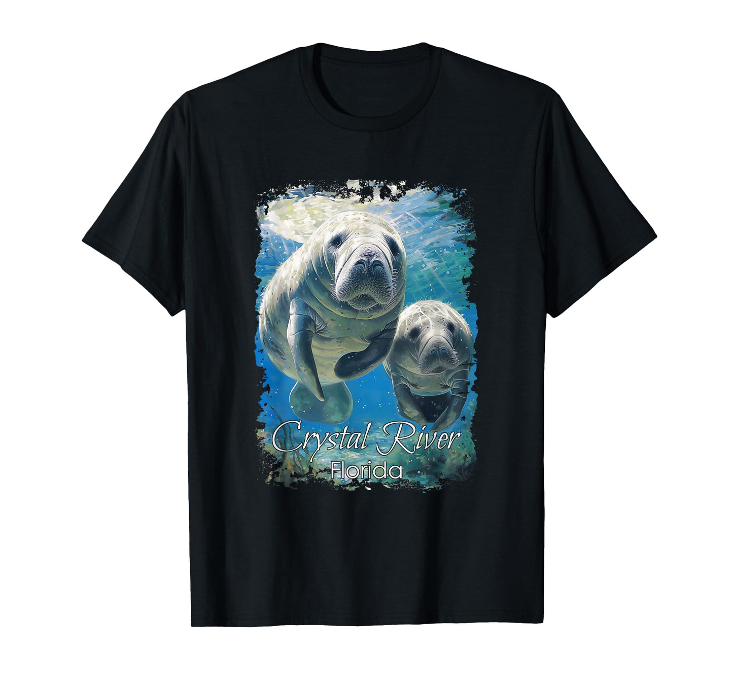 Crystal River Florida Love The Manatees T-Shirt