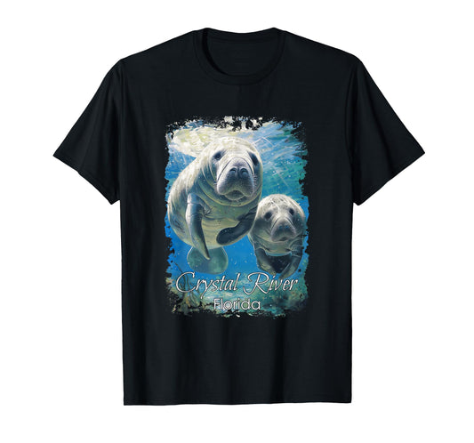 Crystal River Florida Love The Manatees T-Shirt