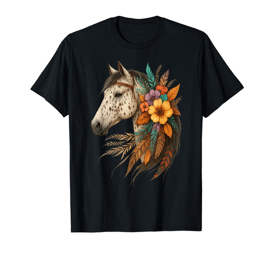 Appaloosa Horse Tee Country Cowgirl Rodeo Style Horses Lover T-Shirt