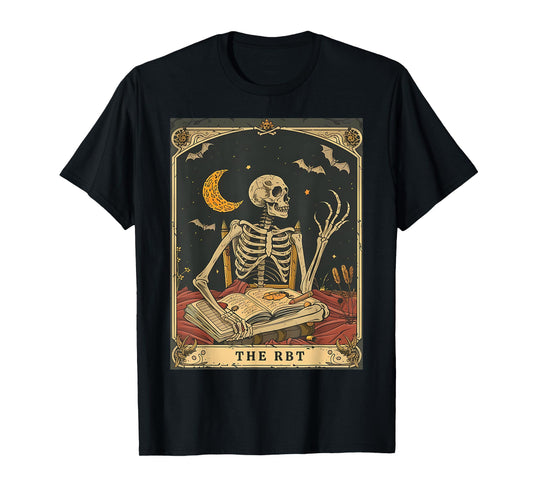 RBT Tarot Card Funny Skeleton Behavior Analyst Halloween T-Shirt