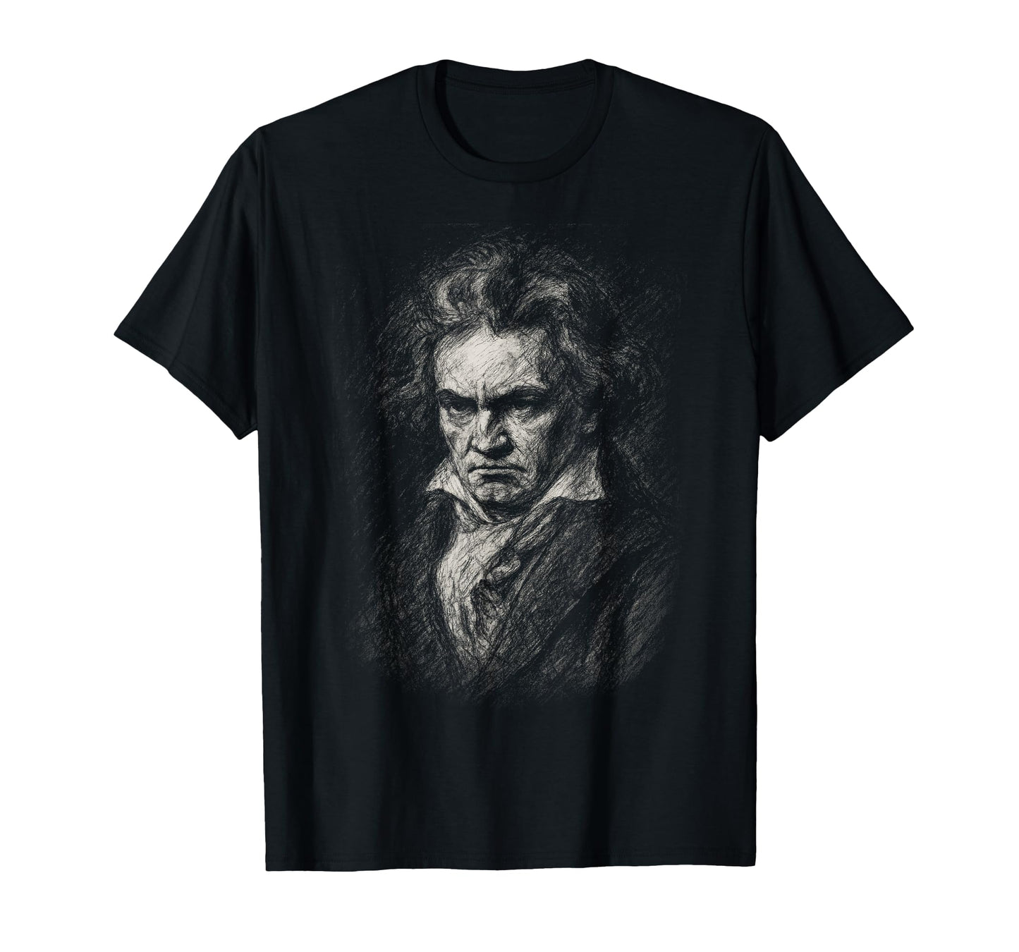 Beethoven-Portrait Ludwig Van Beethoven Classical music T-Shirt