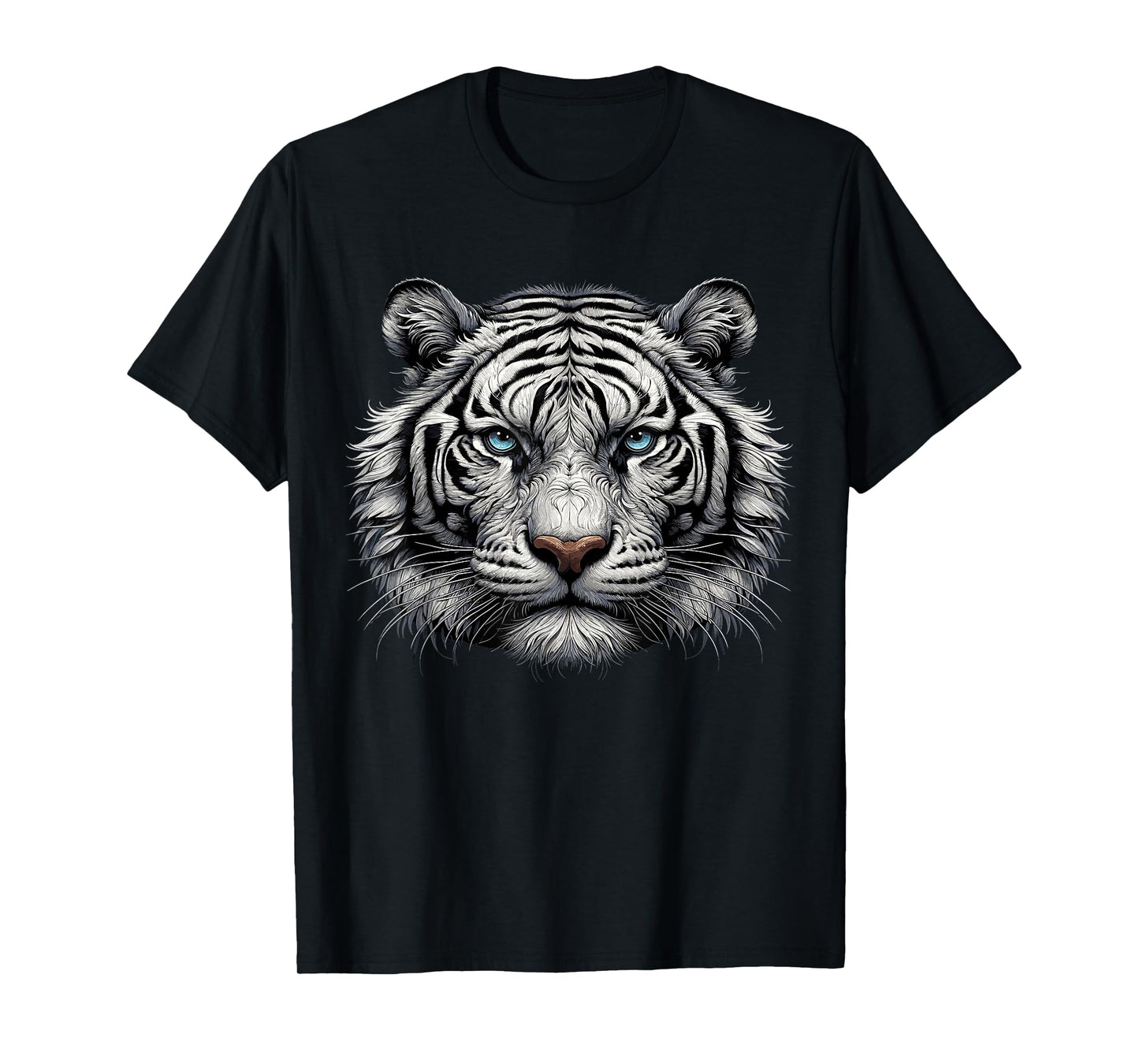 White Bengal Tiger Animal T-Shirt
