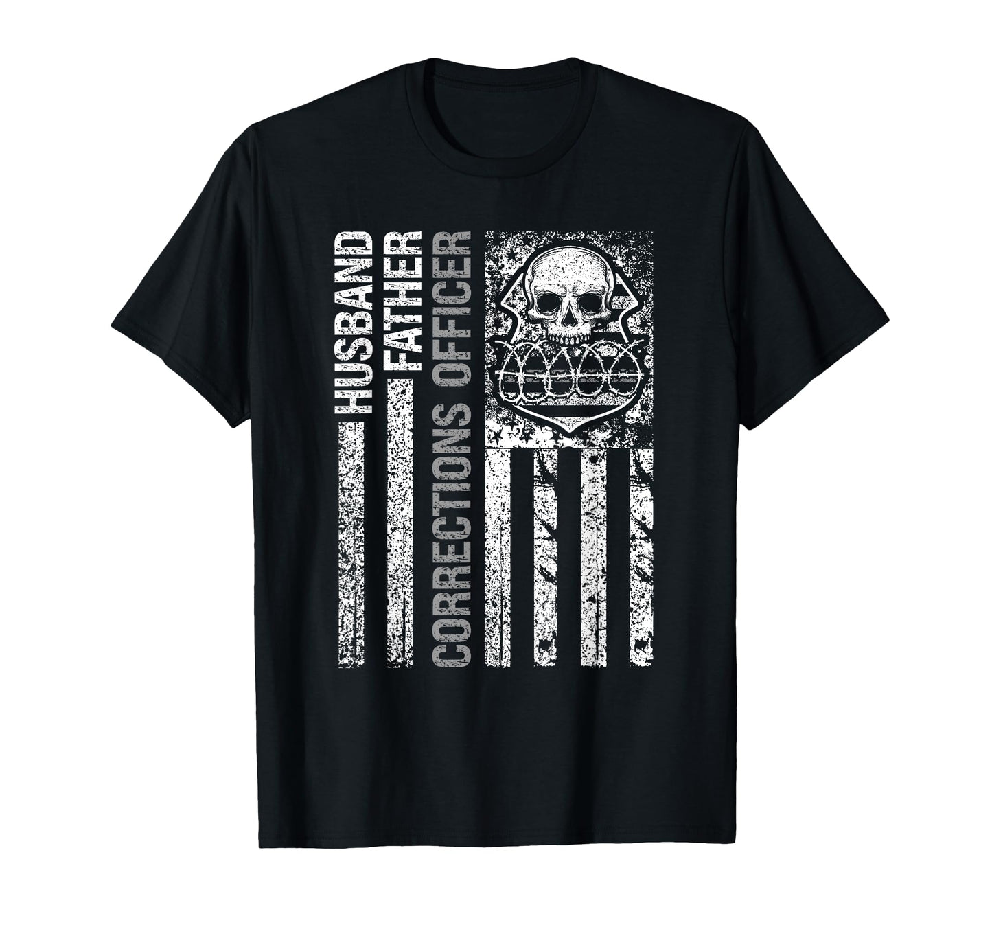 Husband Father Corrections Officer Correctional Officer T-Shirt