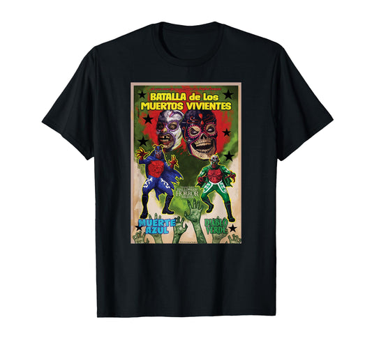 Universal Halloween Horror Nights Lucha Libre Zombies T-Shirt