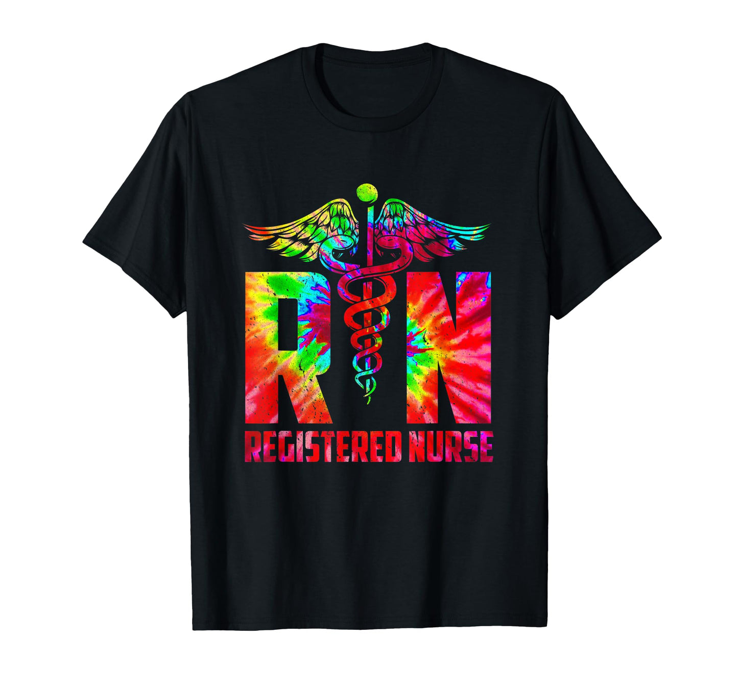 Nurse Tie Dye Registered Nurse Life 2021 Mother Day T-Shirt